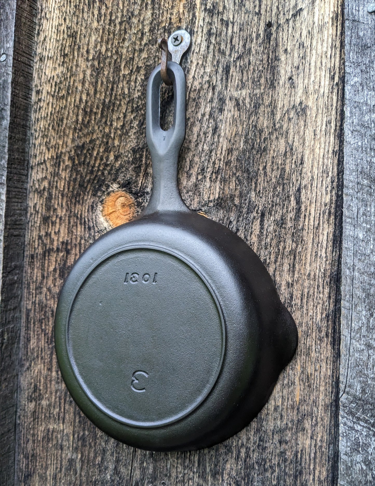 Griswold Iron Mountain #3 Cast Iron Skillet