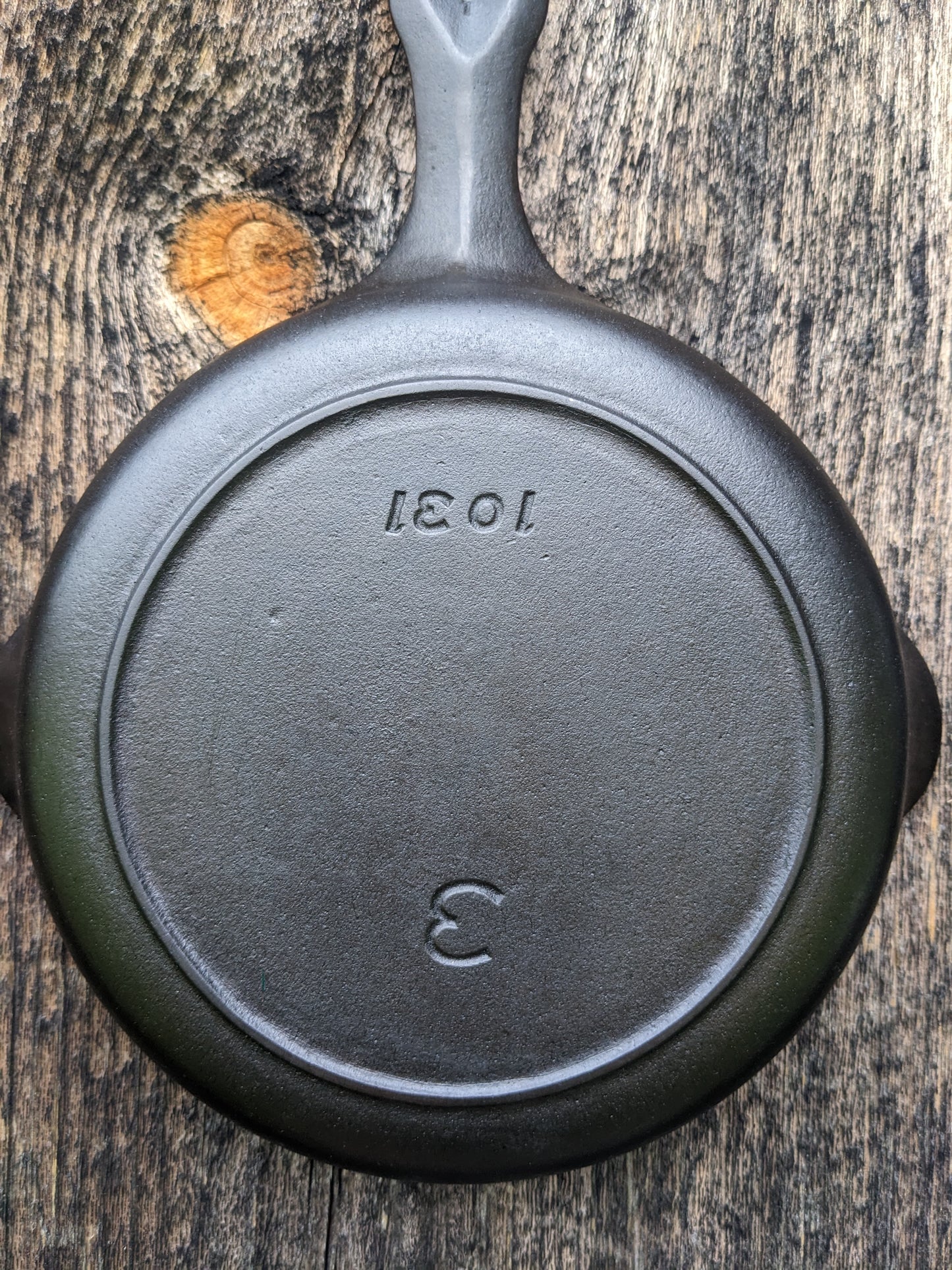 Griswold Iron Mountain #3 Cast Iron Skillet
