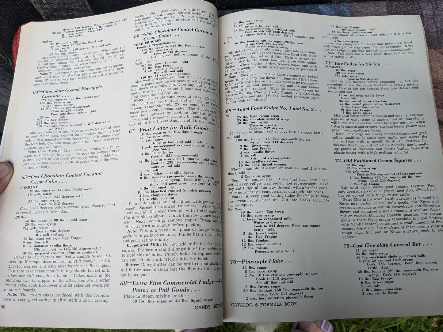 Vintage 1952-1953 Candy Industry Catalog and Formula Book