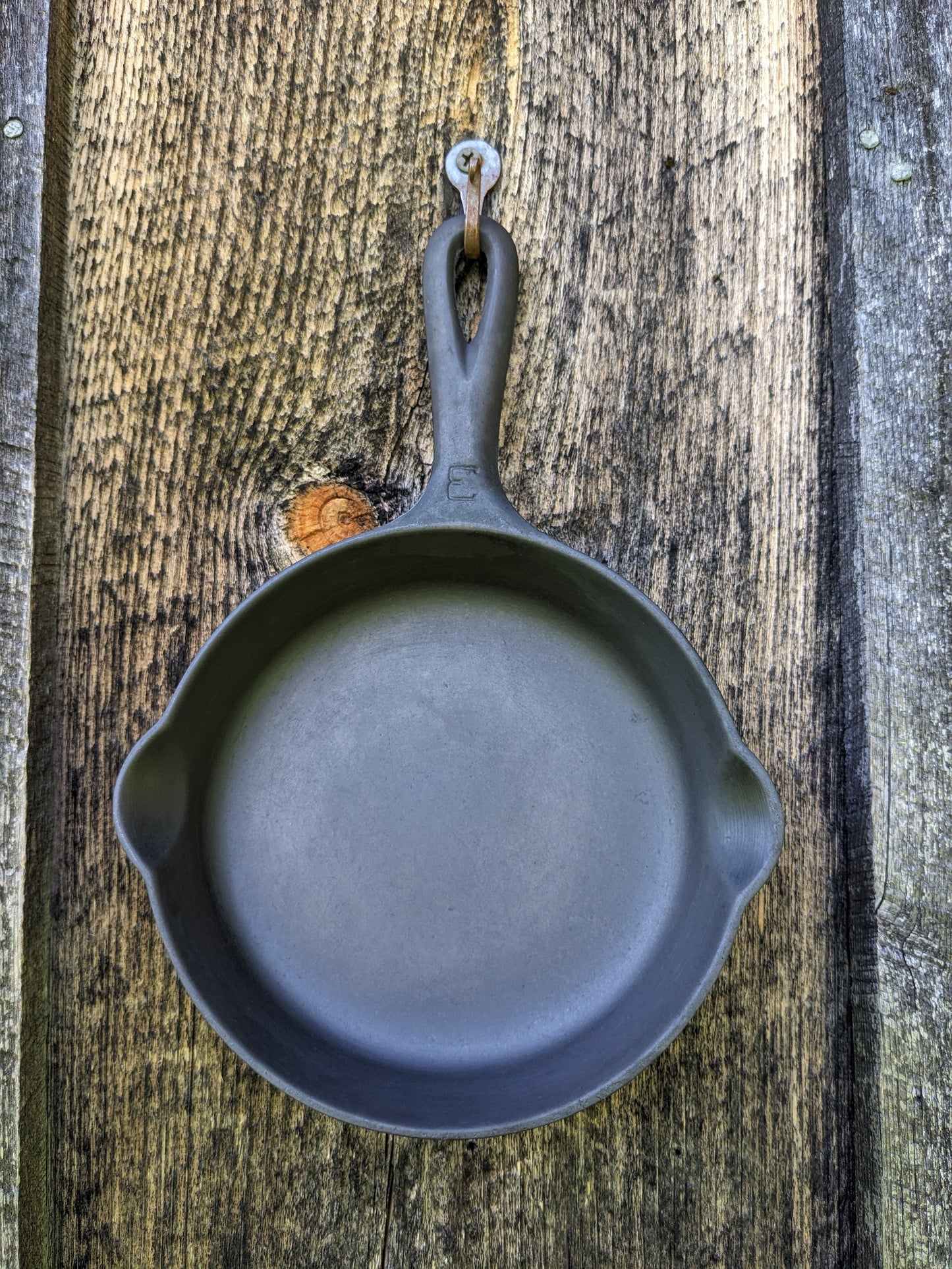 Vintage Griswold Large Block Logo #3 Cast Iron Skillet 709 B