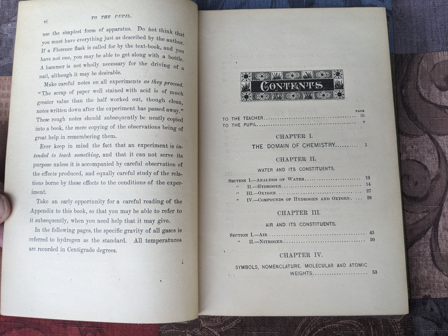 Elements of Chemistry, A Textbook for Schools, by Elroy Avery, 1886 edition