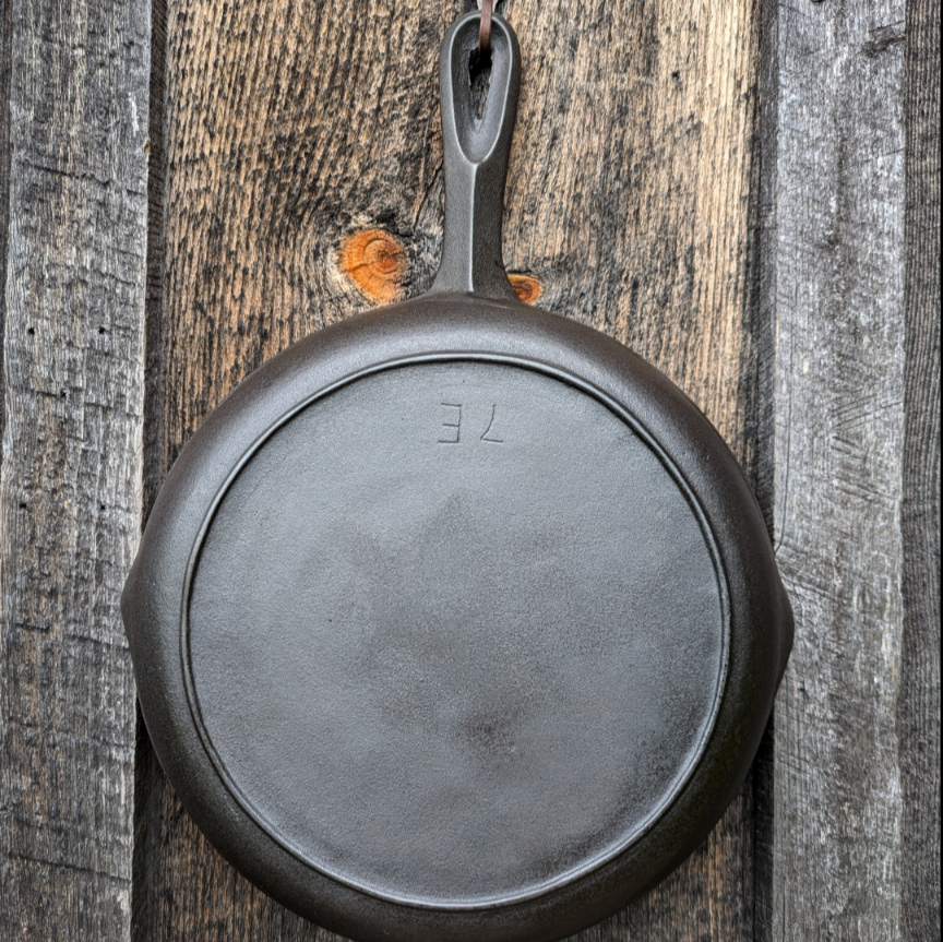 Vintage BSR Red Mountain #7 Cast Iron Skillet