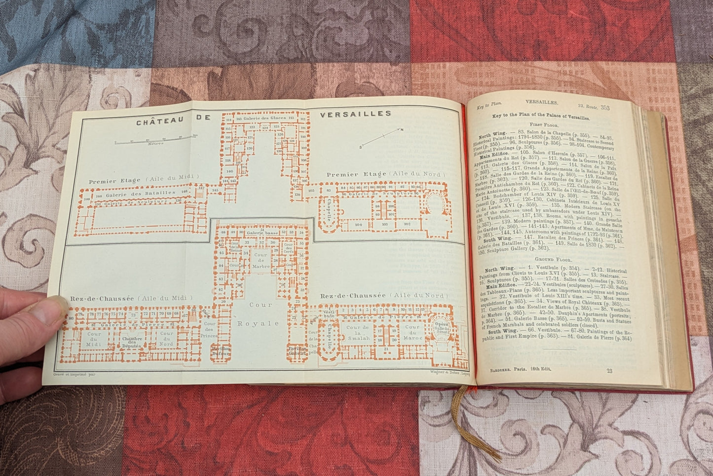 Baedeker's Paris and Environs, Handbook for Travellers by Karl Baedeker
