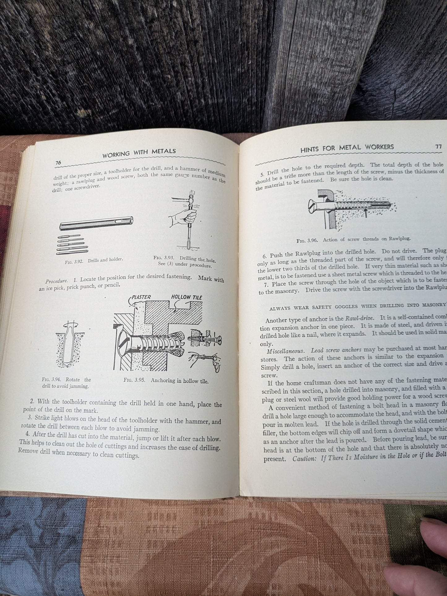 Set of 4 Vintage Work Shop and Metal Working Manuals