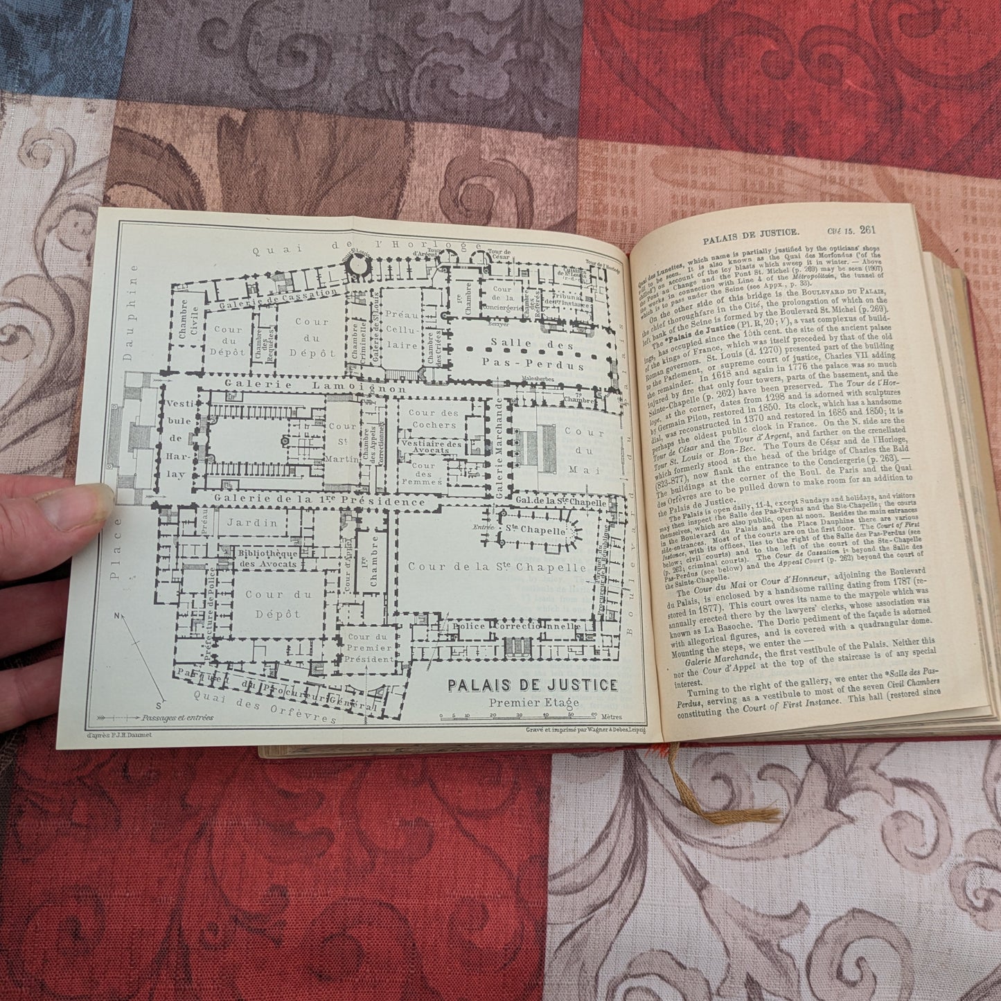 Baedeker's Paris and Environs, Handbook for Travellers by Karl Baedeker