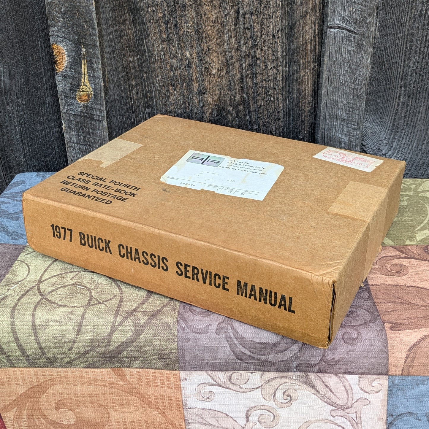 1977 Buick Chassis Service Manual in Original Box