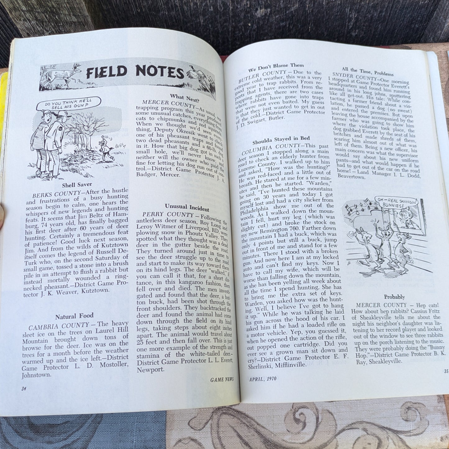 Set of 9 Vintage 1970 Game News Magazines