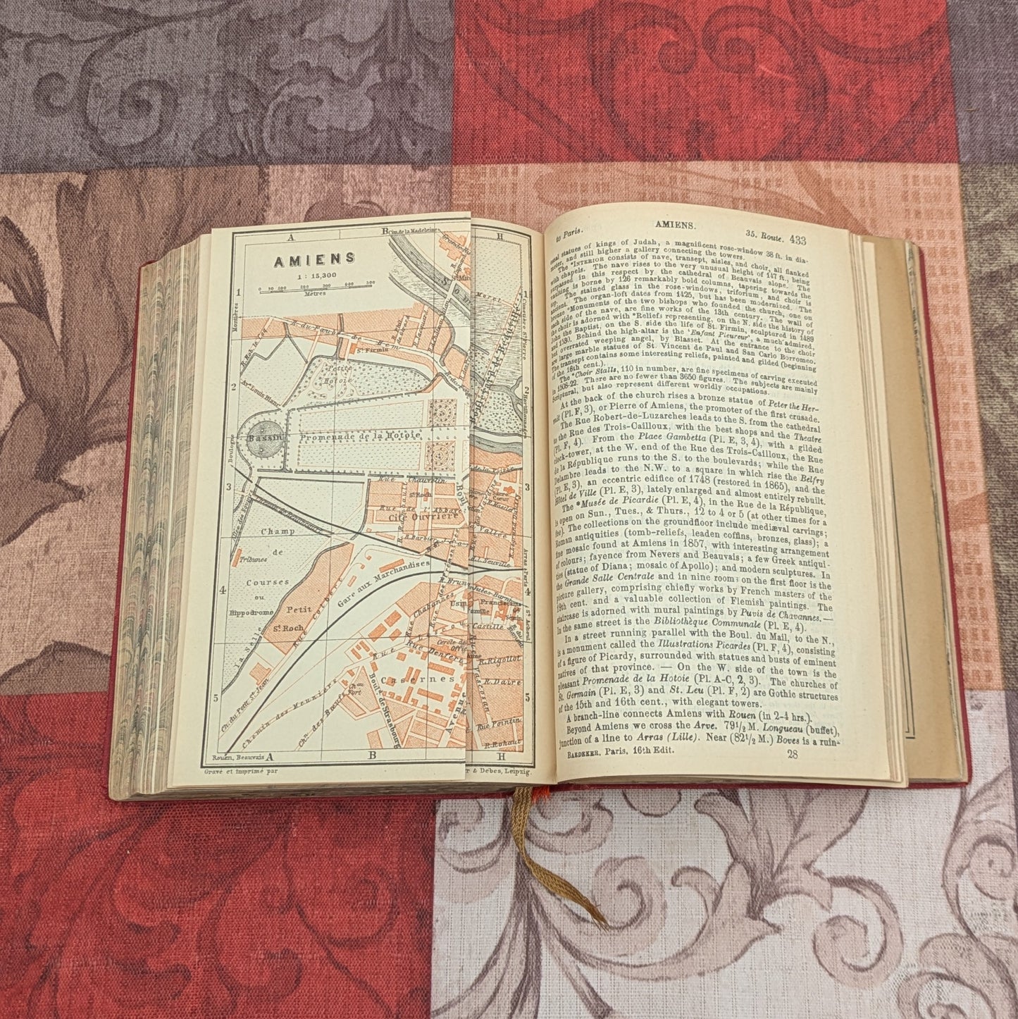 Baedeker's Paris and Environs, Handbook for Travellers by Karl Baedeker