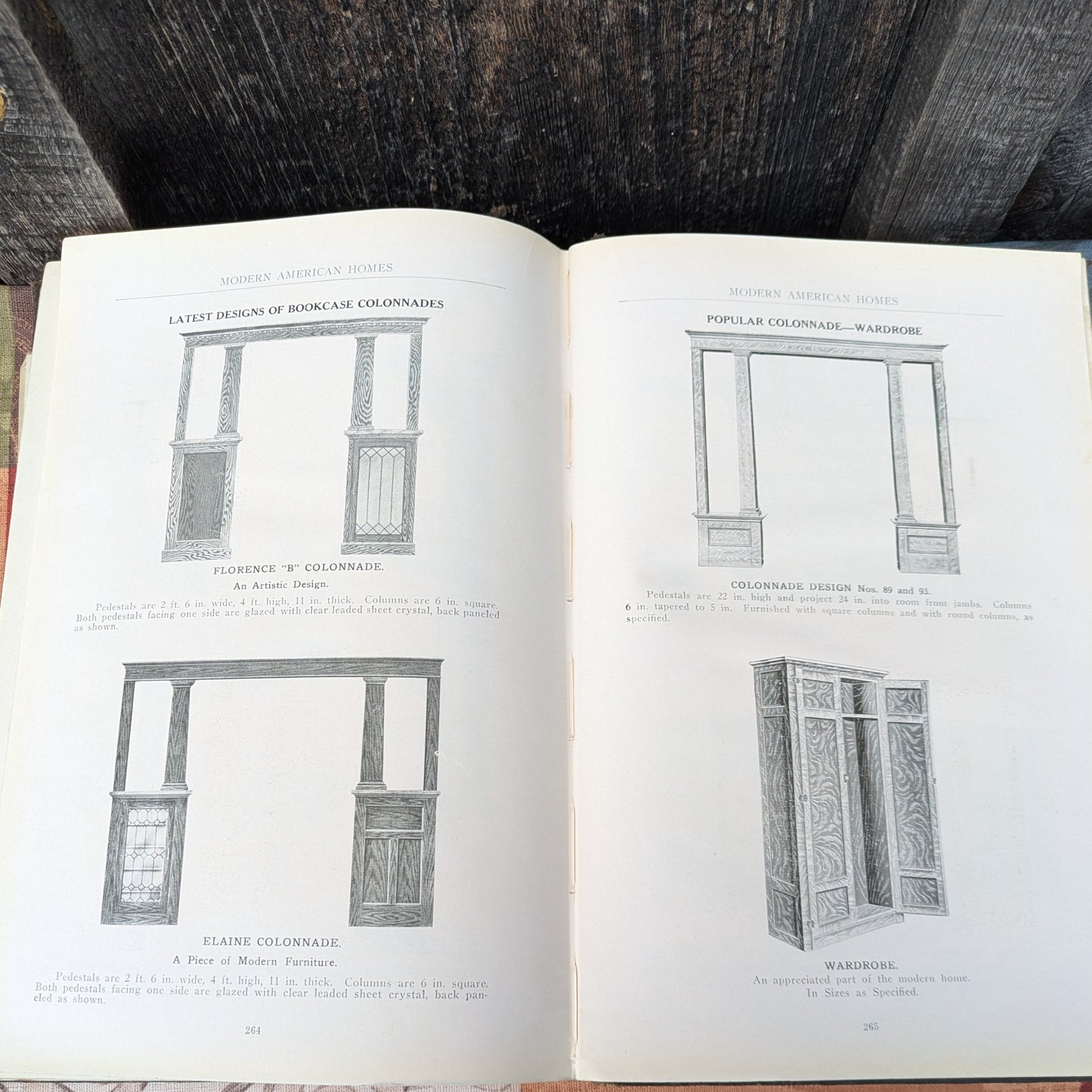 Modern American Homes, 1918 Home Building Catalog First Edition with Ephemera