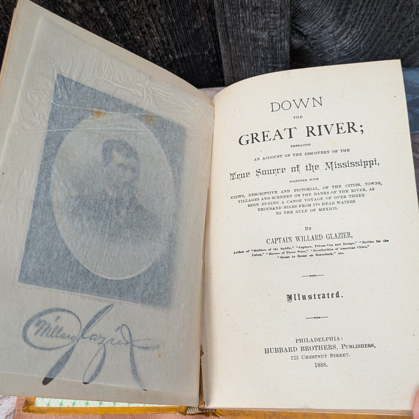 Peculiarities of American Cities and Down the Great River by Willard Glazier