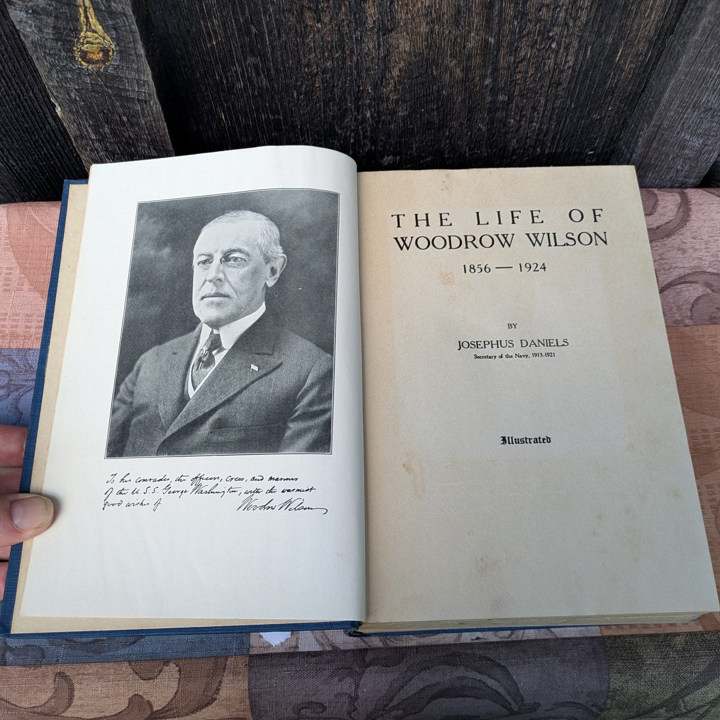The Life of Woodrow Wilson by Josephus Daniels, 1924