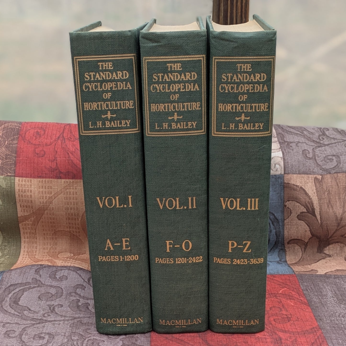 The Standard Cyclopedia of Horticulture by L.H. Bailey, 1947 edition in 3 Volumes