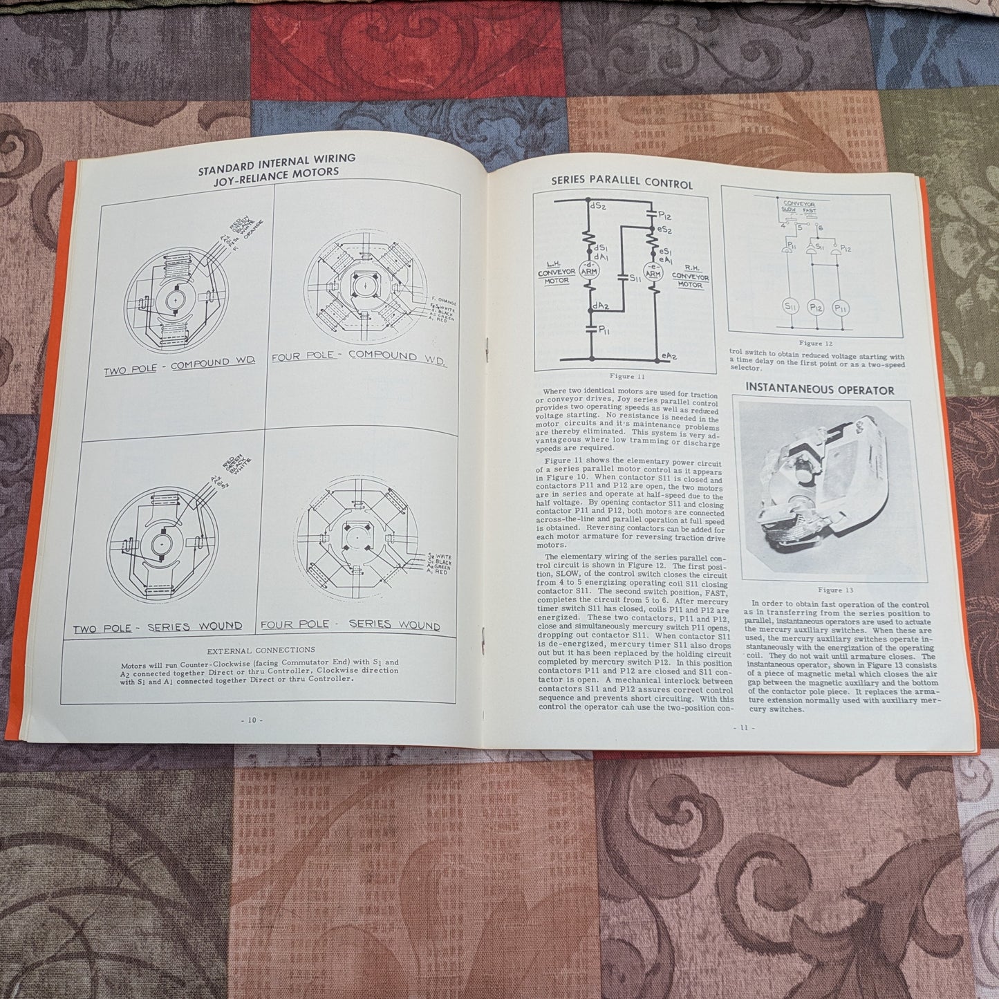Vintage 1950's Joy Mining Equipment Machinery Booklets