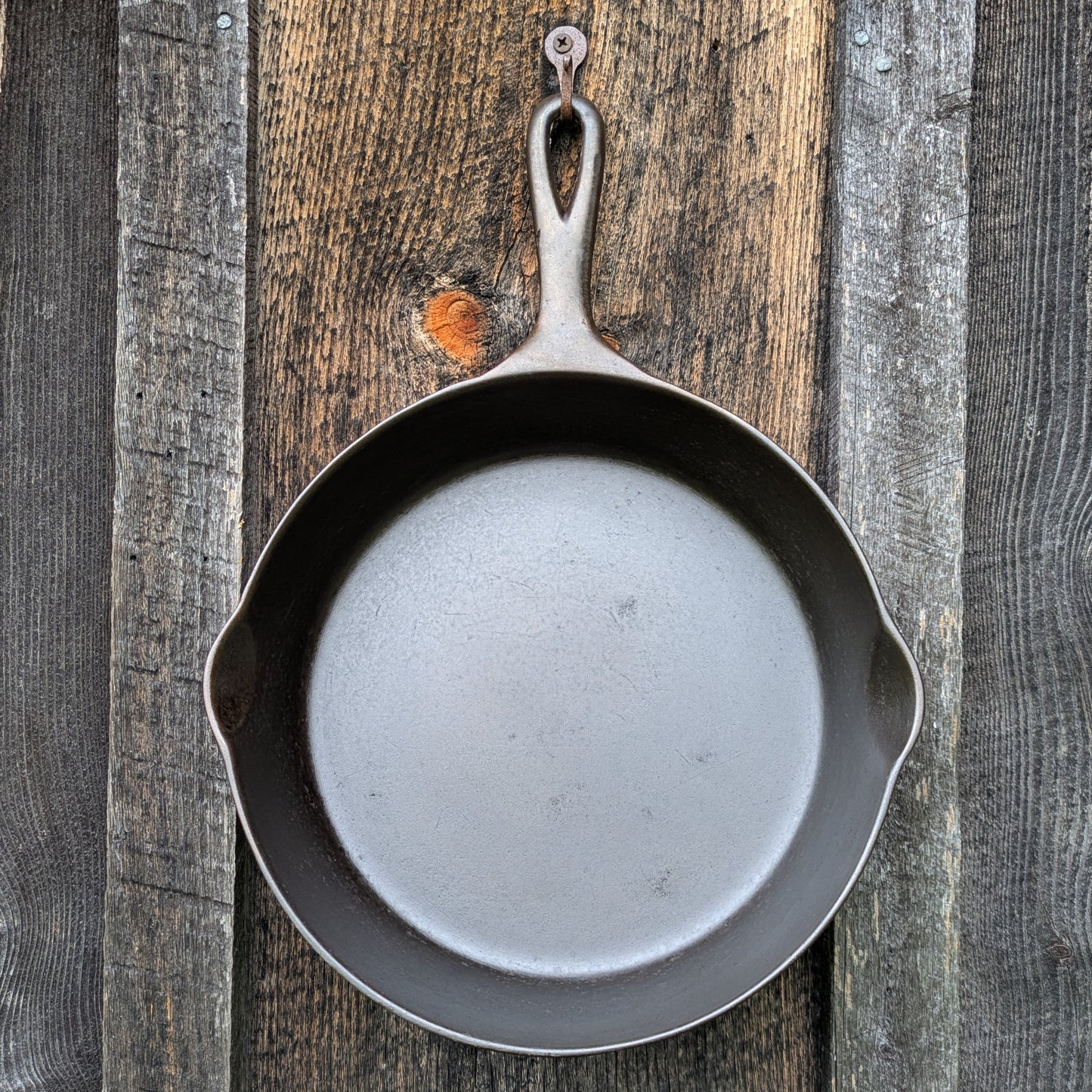 Antique Erie #7 3rd Series 701 C Cast Iron Skillet by Griswold, circa 1890