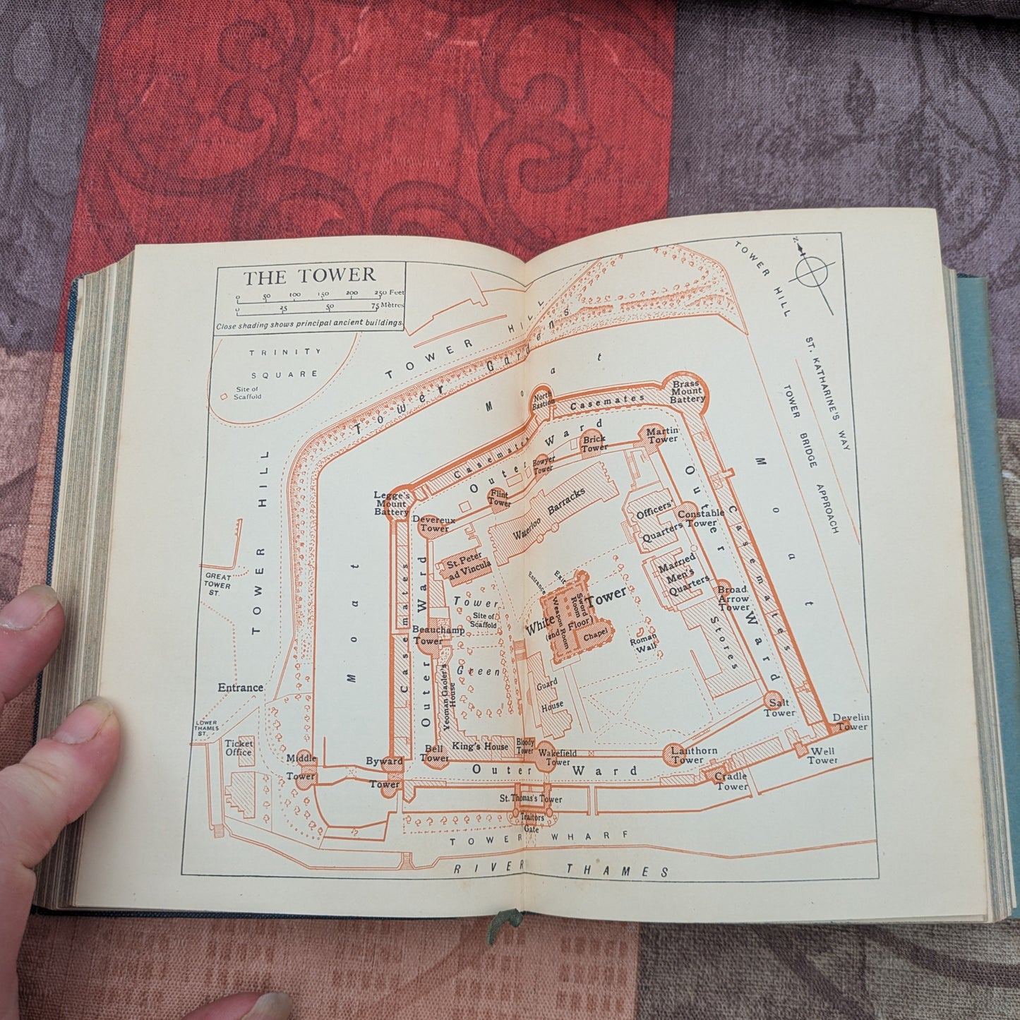 Muirhead's London and its Environs, Vintage 1927 Third Edition Travel Guide with Maps