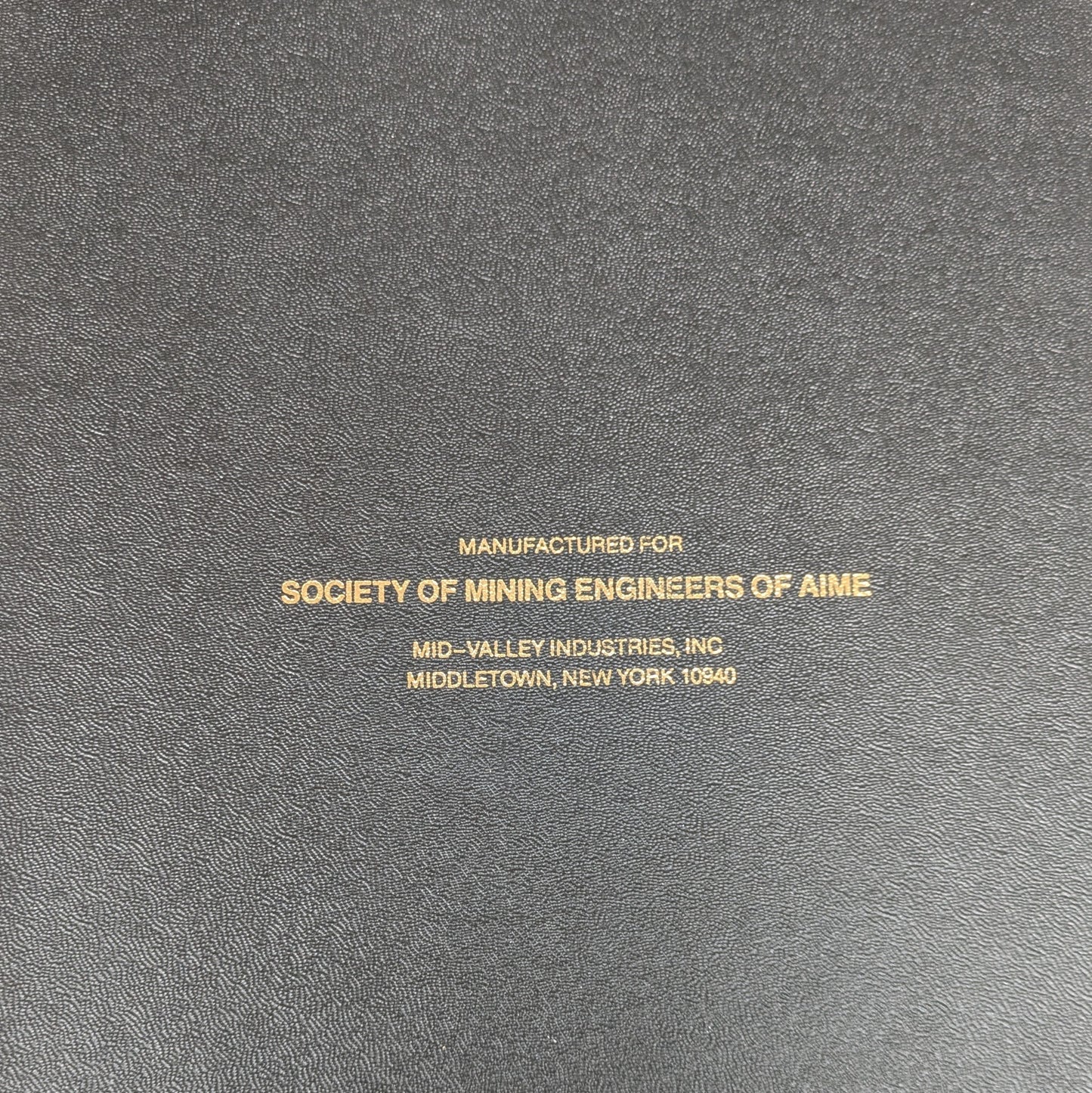 Underground Mining Methods Handbook, W. A. Hulstrulid, Editor, Society of Mining Engineers