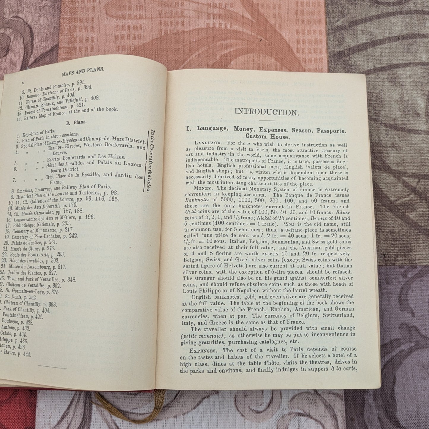 Baedeker's Paris and Environs, Handbook for Travellers by Karl Baedeker