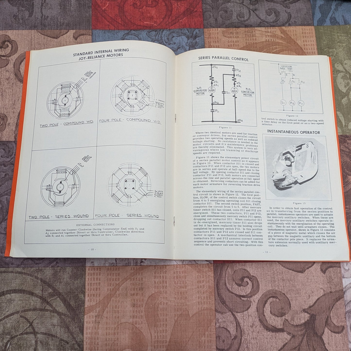 Vintage 1950's Joy Mining Equipment Machinery Booklets