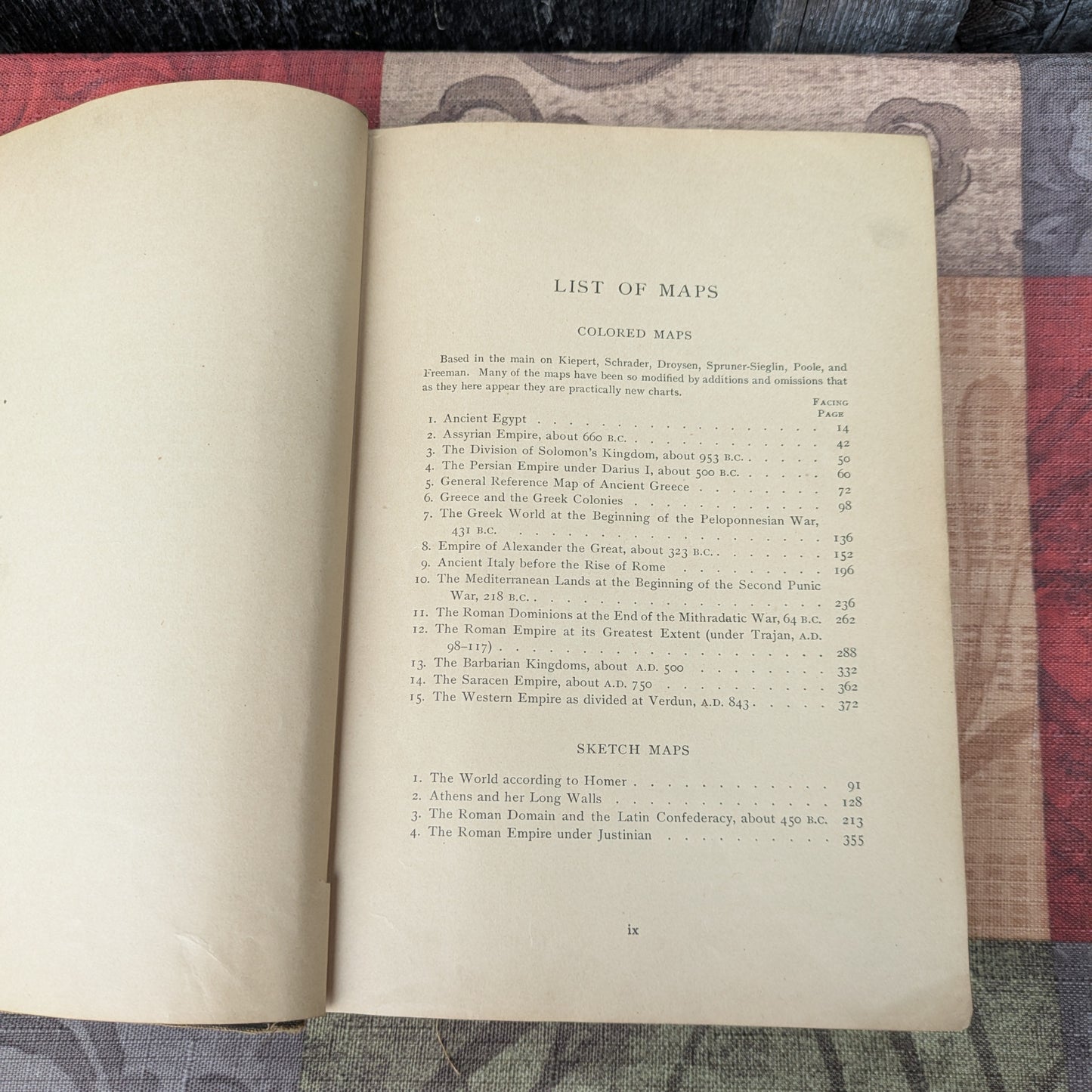 A Short History of Ancient Times for Colleges and High Schools, 1906 History of Ancient Egypt, Rome and Greece