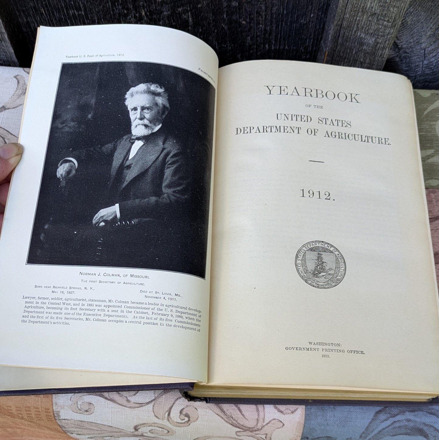 1912 Yearbook of the Department of Agriculture