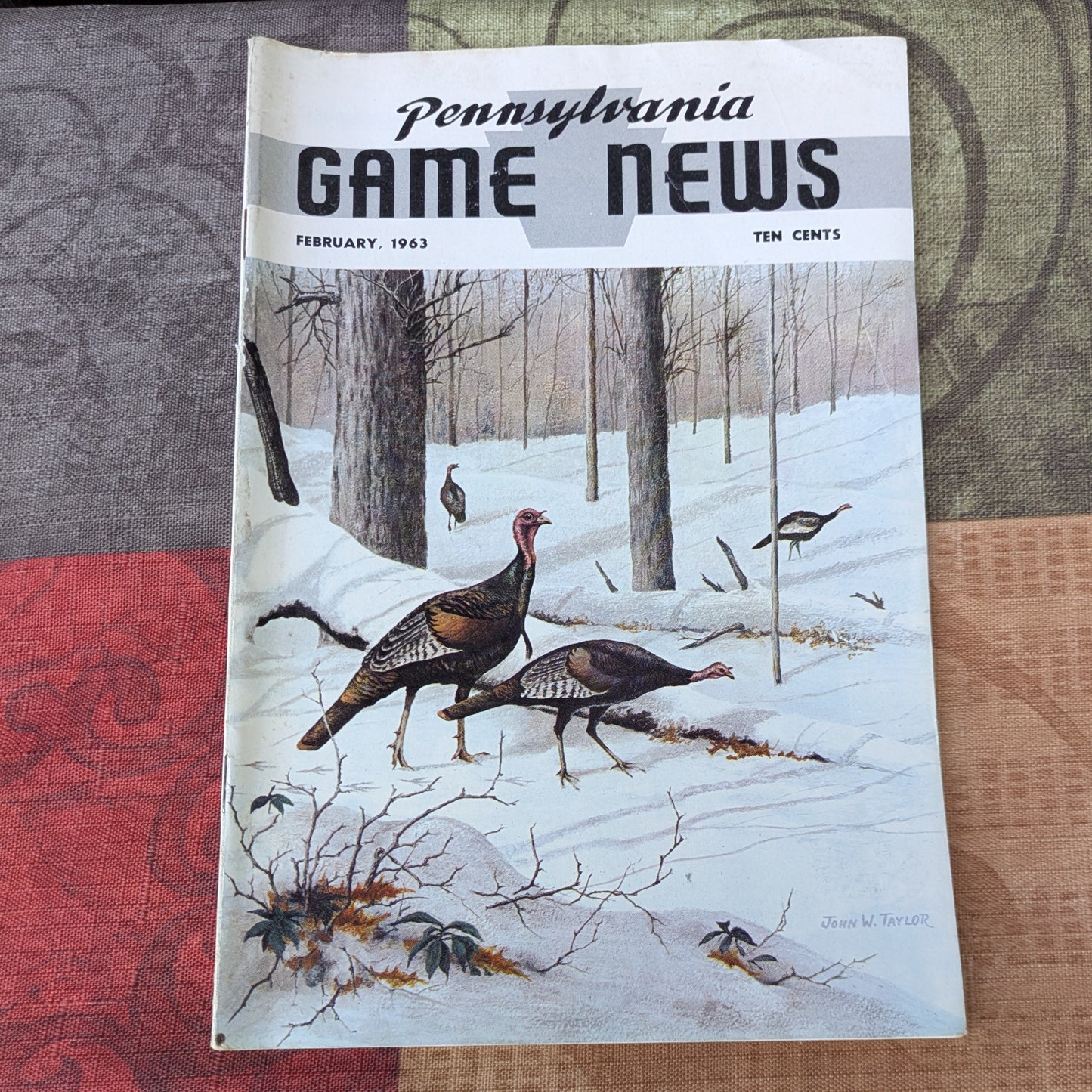 Vintage 1962 and 1963 Pennsylvania Game News Magazines, Set of 13