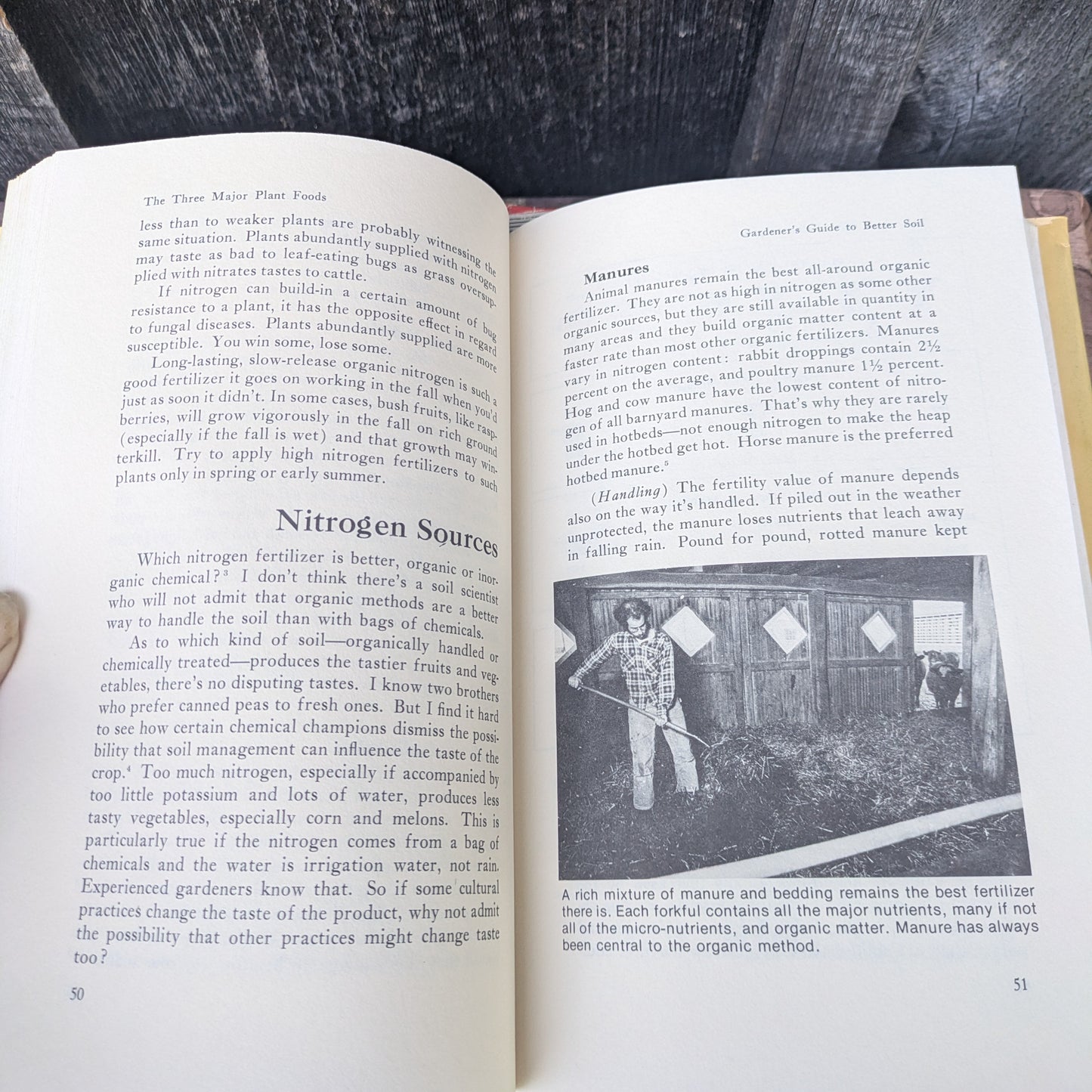 4 Vintage Books by Rodale Press- No-Work Garden, Rodale Cookbook, Better Soil and Encyclopedia for Healthful Living