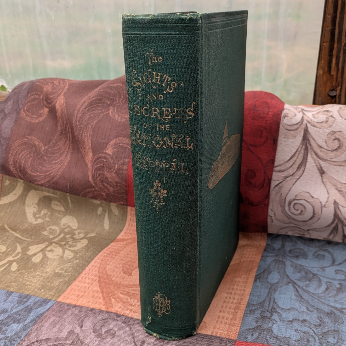 Sights and Secrets of the National Capital, 1869 First Edition by John Ellis. Fascinating Washington D.C. History!