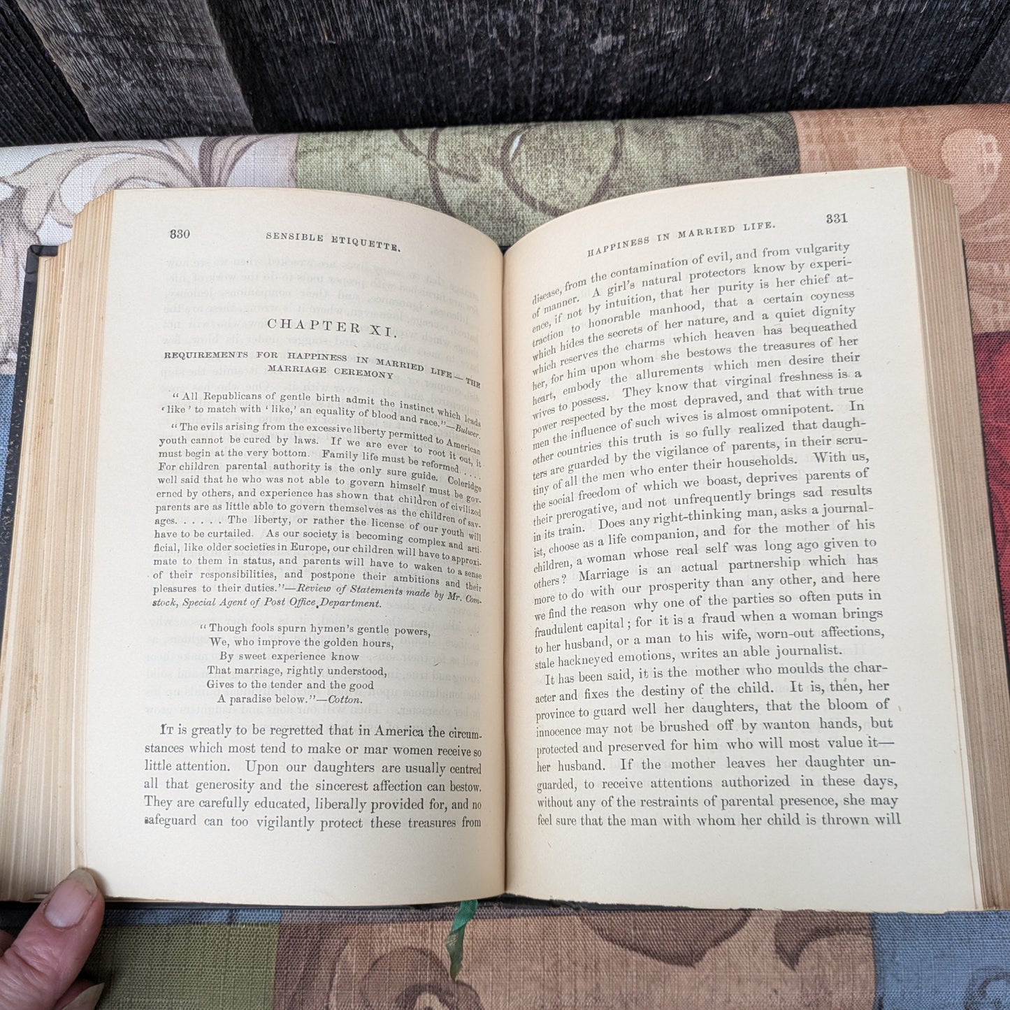 Sensible Etiquette of the Best Society by Mrs. H. O. Ward, 1878 Guide to Manners, Culture and More
