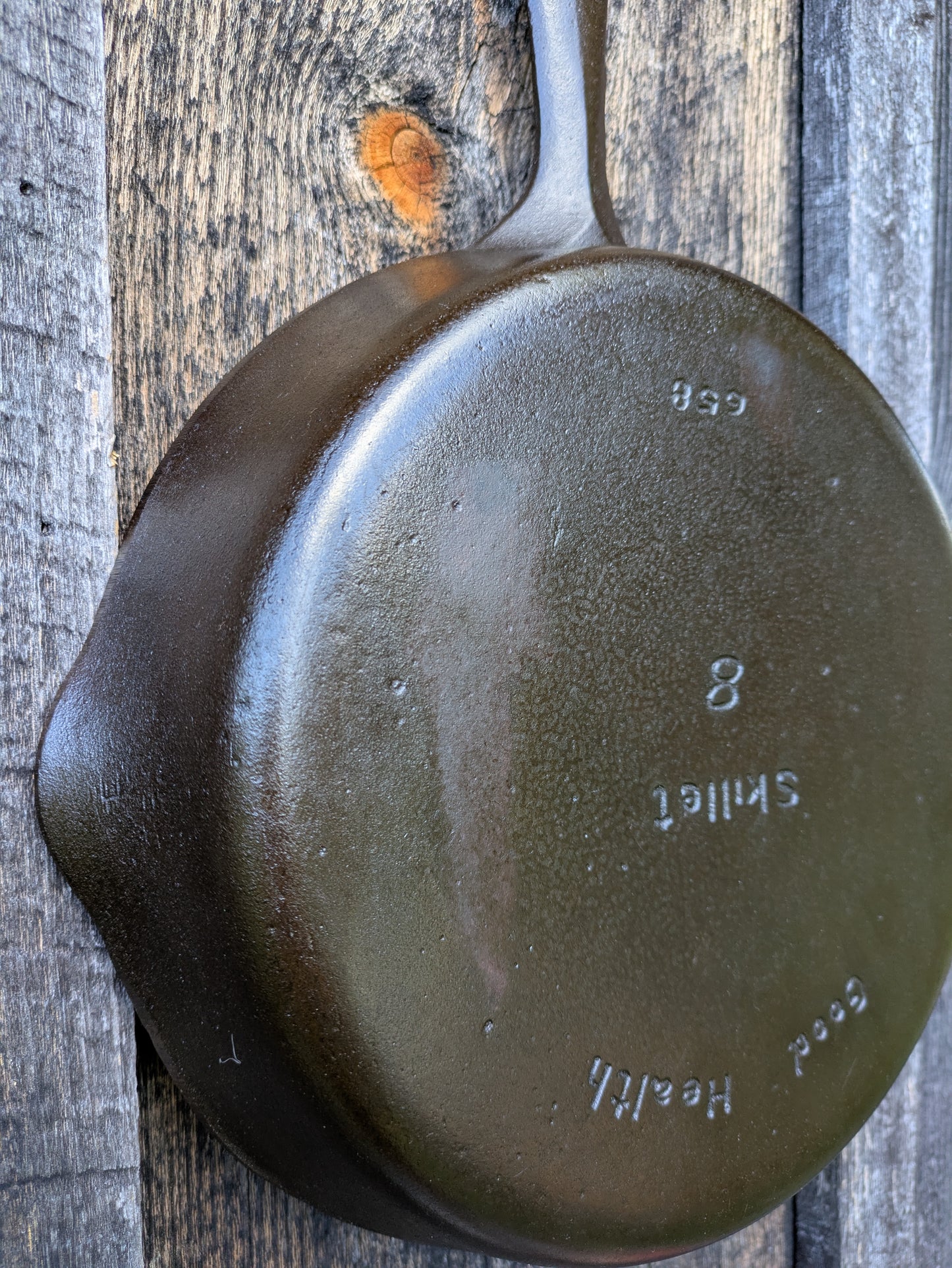 Set of 3 Vintage Good Health Skillets, Made by Griswold