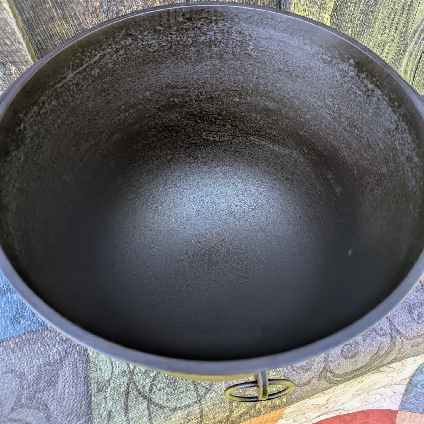 Antique Griswold Cast Iron #8 Regular Kettle or Bean Pot with Slant Erie Logo 791