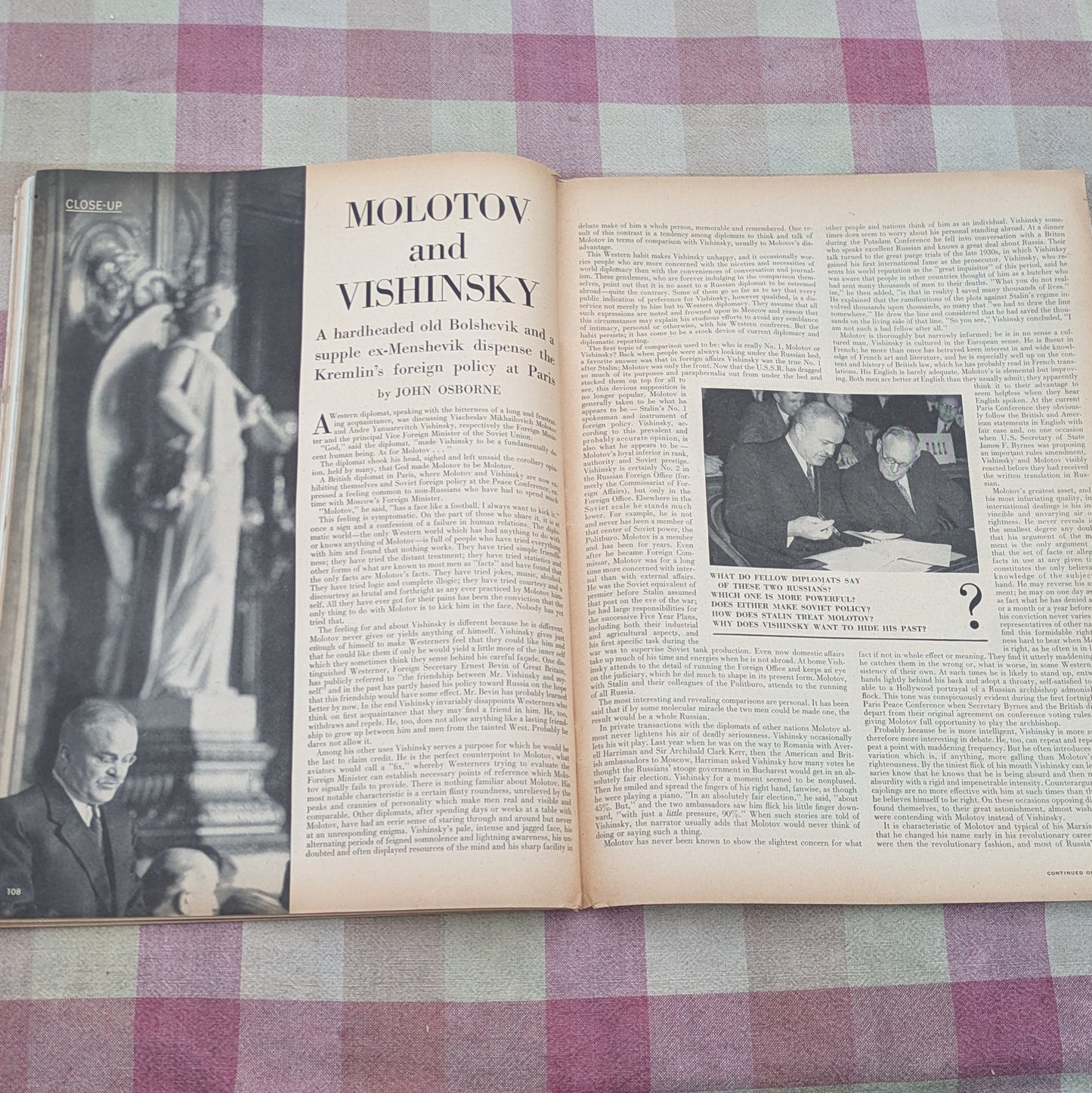 7 Vintage Life Magazines, April - September 1946