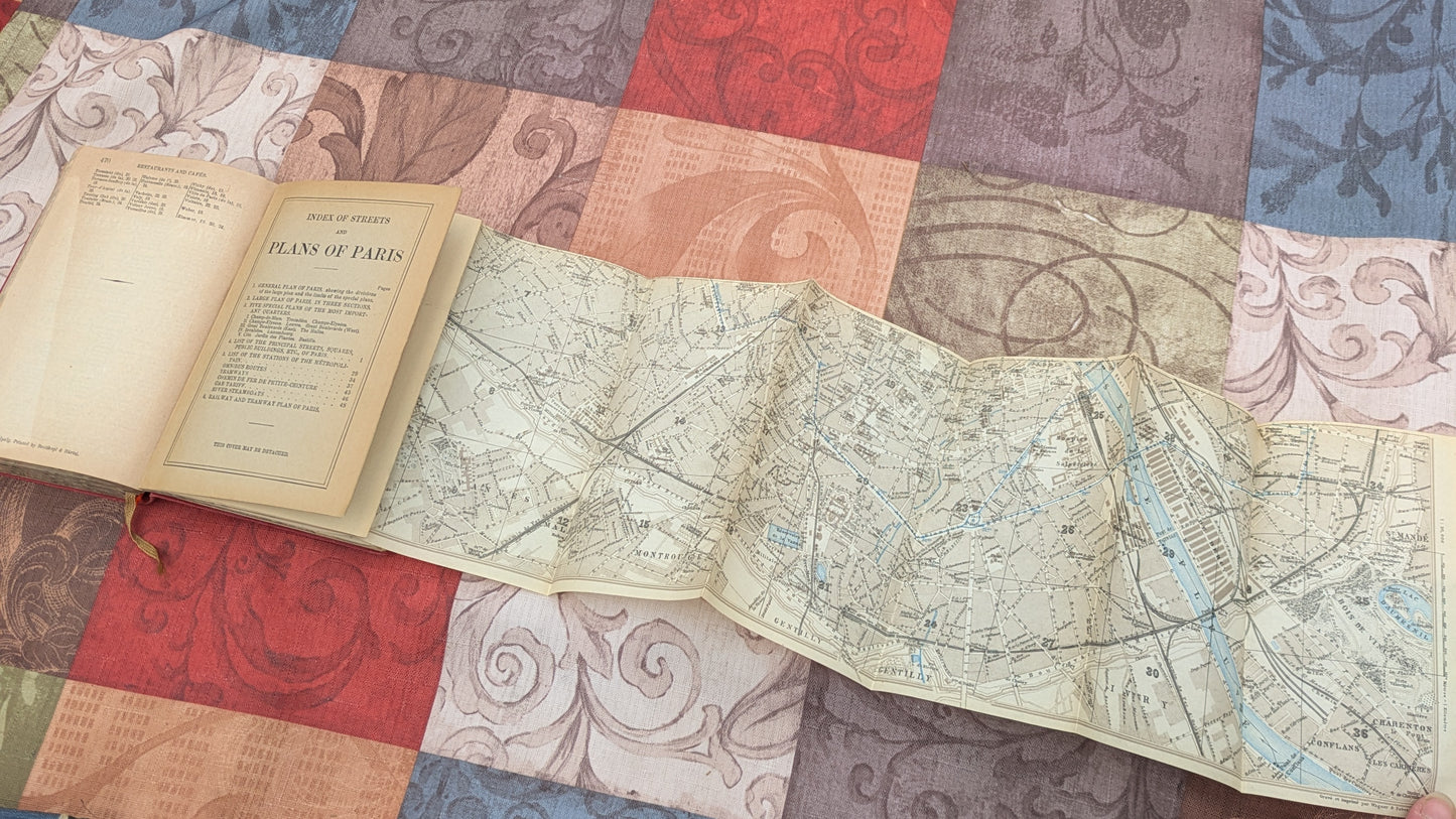Baedeker's Paris and Environs, Handbook for Travellers by Karl Baedeker