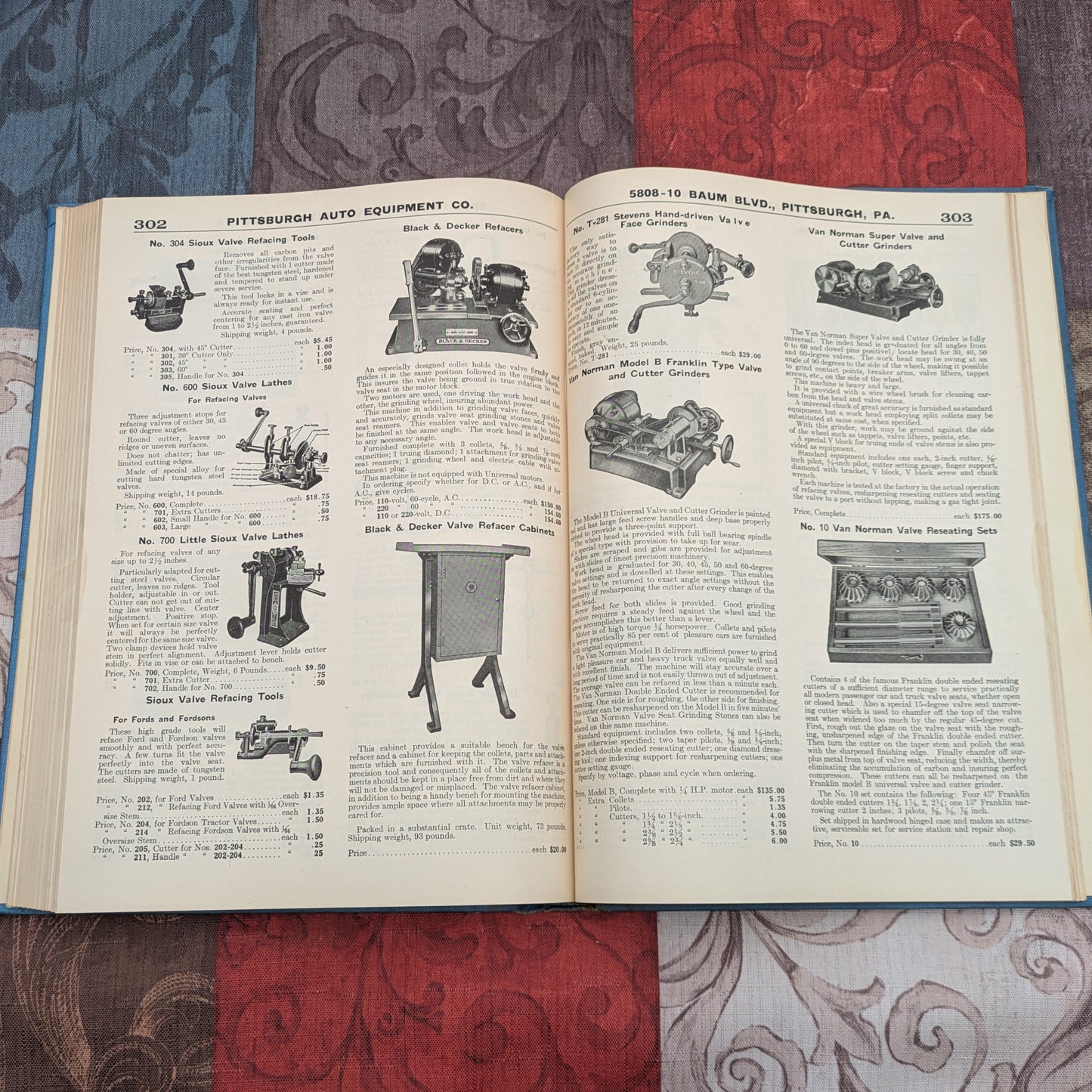 Antique 1926 Pittsburgh Auto Equipment Company Catalog #10, Wholesale Catalog of Equipment and Replacement Parts
