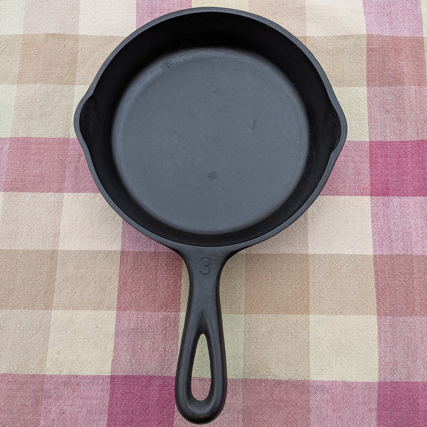 Set of 3 Wagner Ware Cast Iron Skillets, Sizes #3, #6, & #8