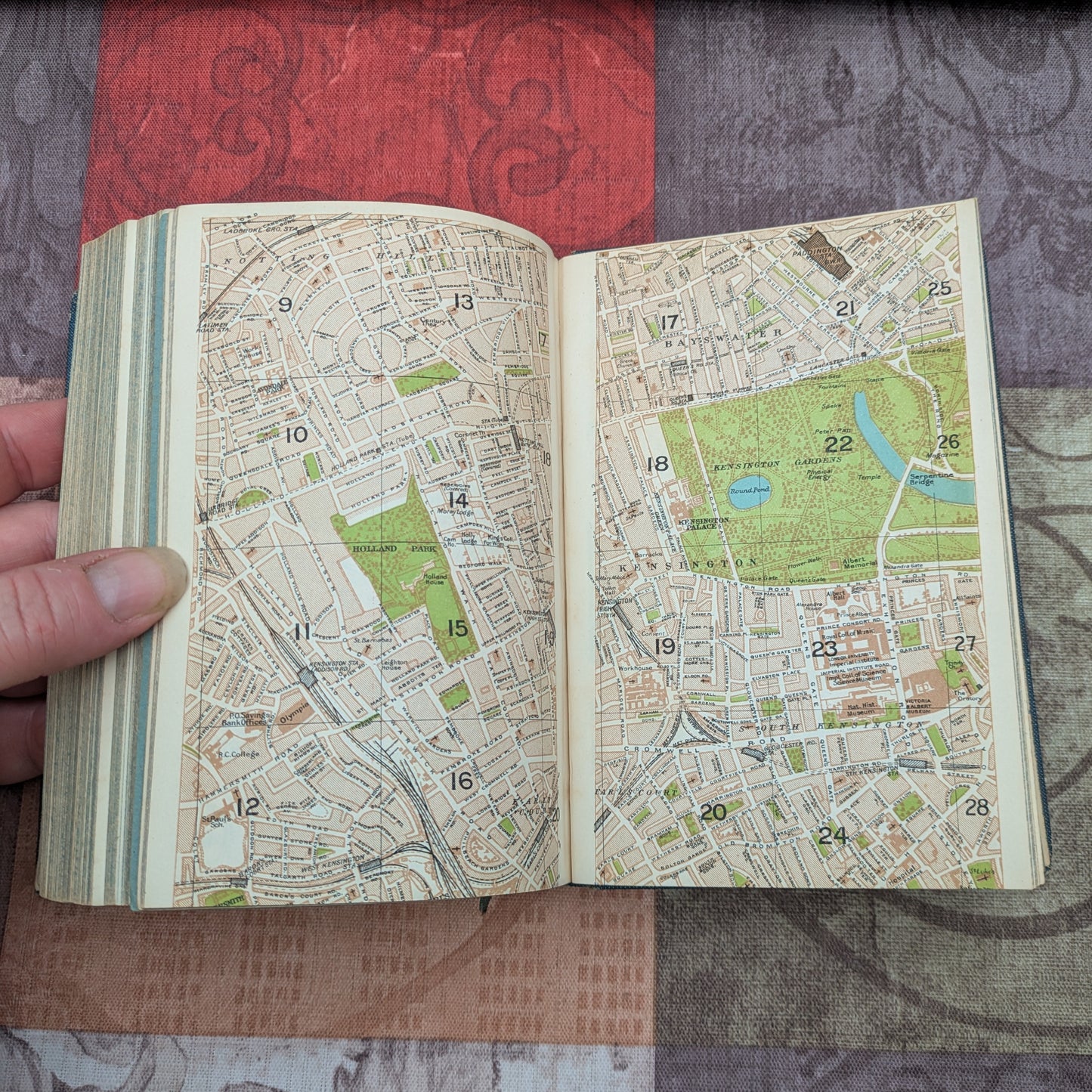 Muirhead's London and its Environs, Vintage 1927 Third Edition Travel Guide with Maps