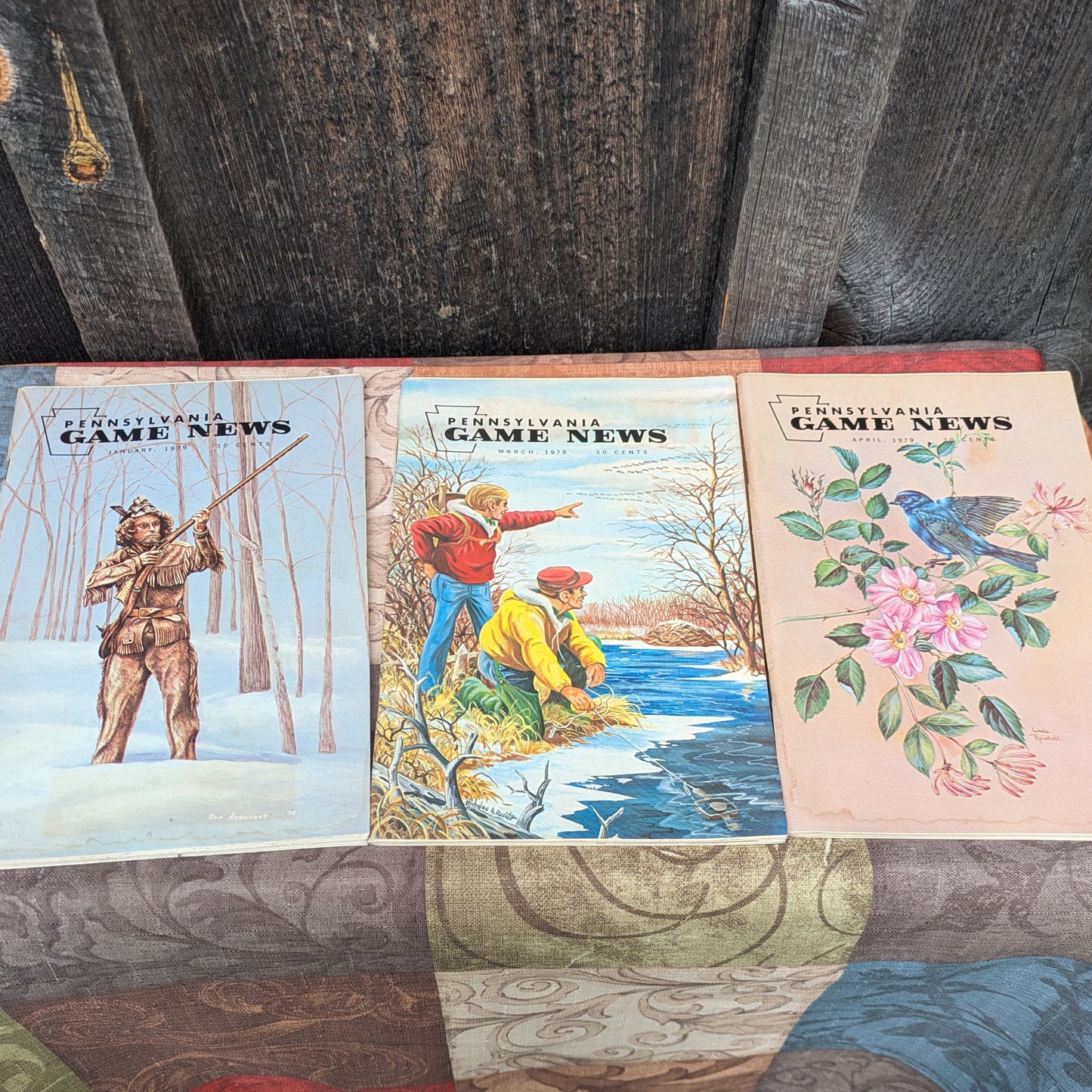Set of 11 Vintage 1979 Pennsylvania Game News Magazines