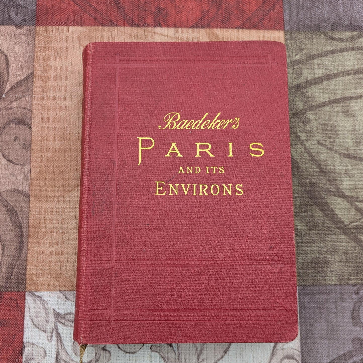 Baedeker's Paris and Environs, Handbook for Travellers by Karl Baedeker