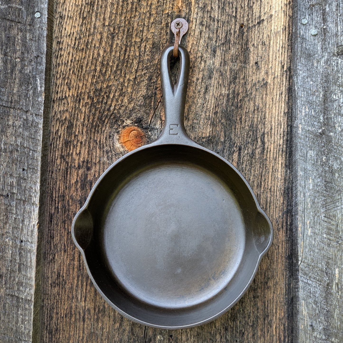Vintage Griswold Large Block Logo #3 Cast Iron Skillet 709 B