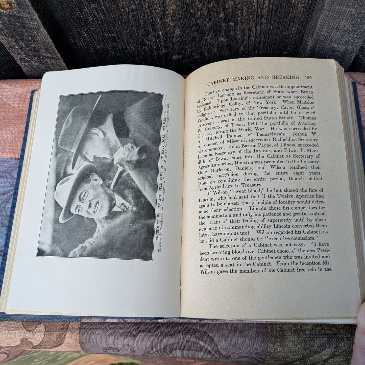 The Life of Woodrow Wilson by Josephus Daniels, 1924