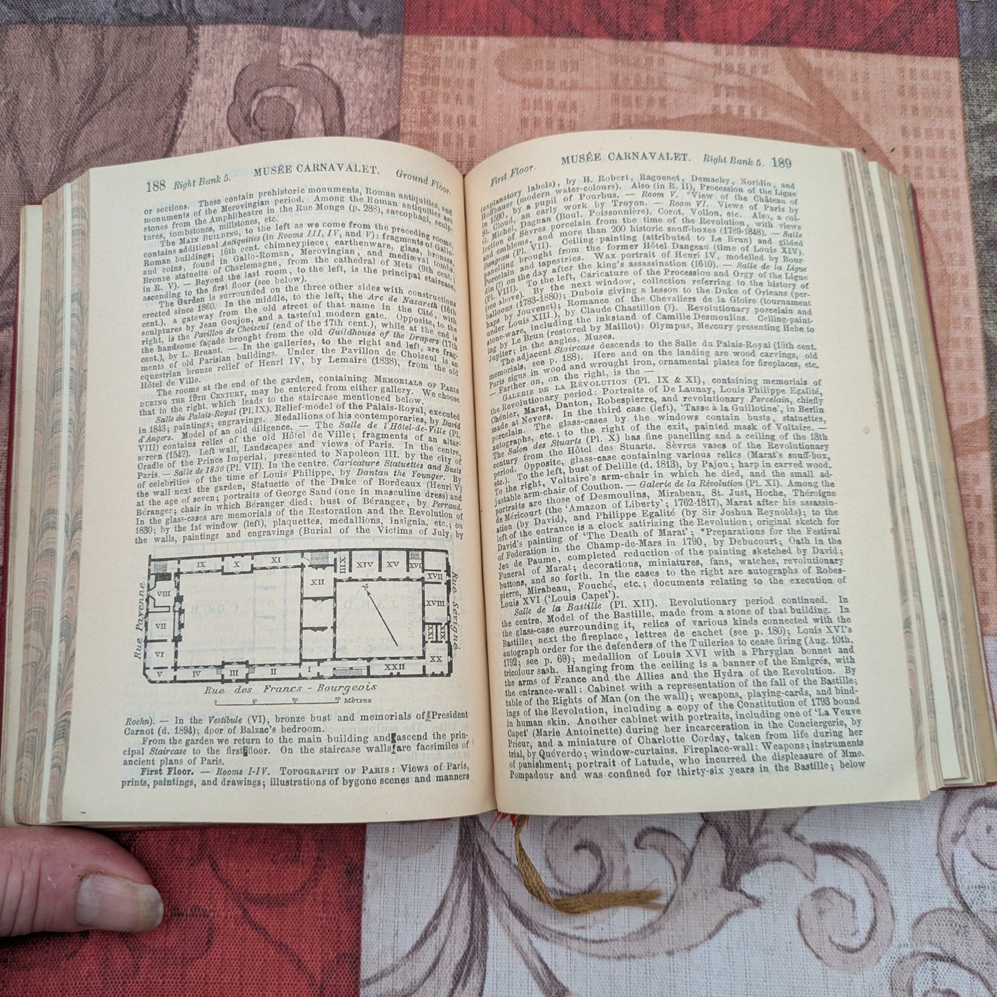 Baedeker's Paris and Environs, Handbook for Travellers by Karl Baedeker