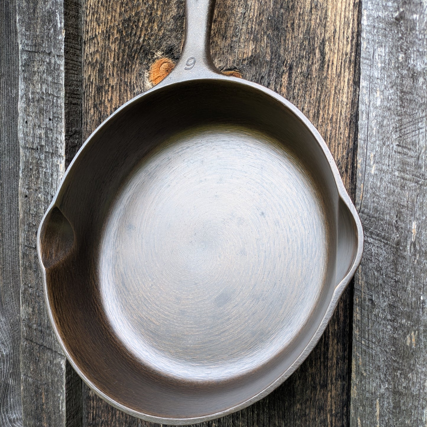 Vintage Wagner Ware #6 Cast Iron Skillet 1056