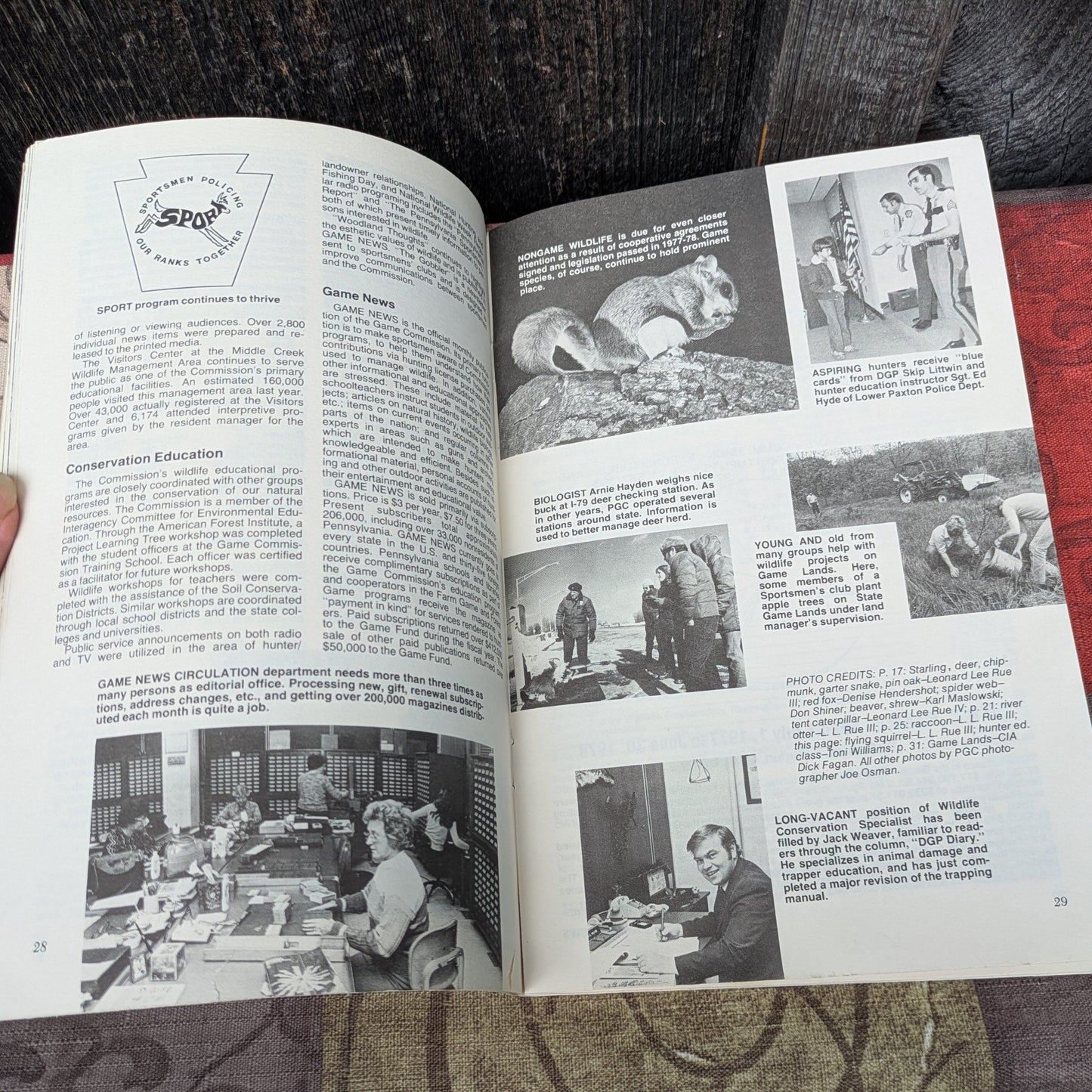 Set of 11 Vintage 1979 Pennsylvania Game News Magazines