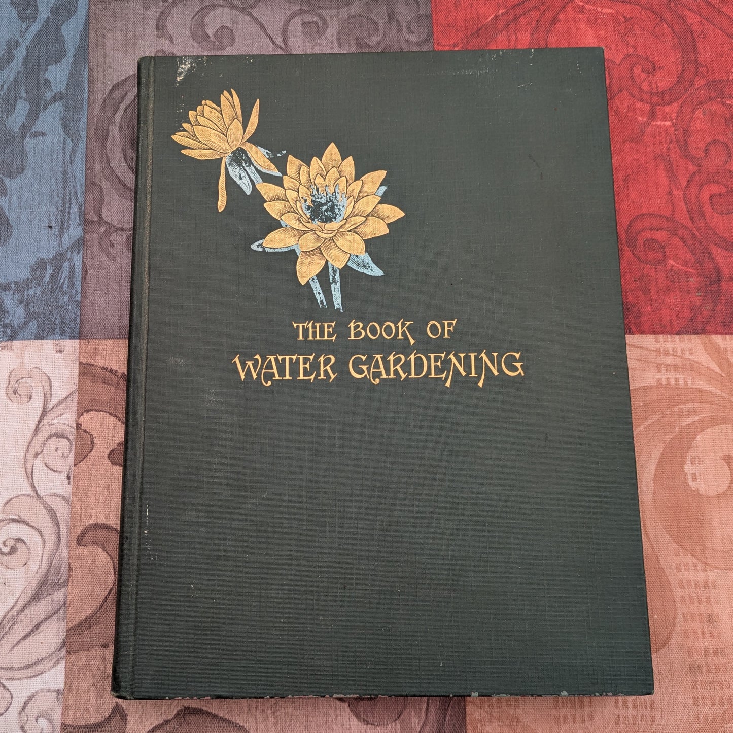 The Book of Water Gardening, Antique 1924 edition by Peter Bisset
