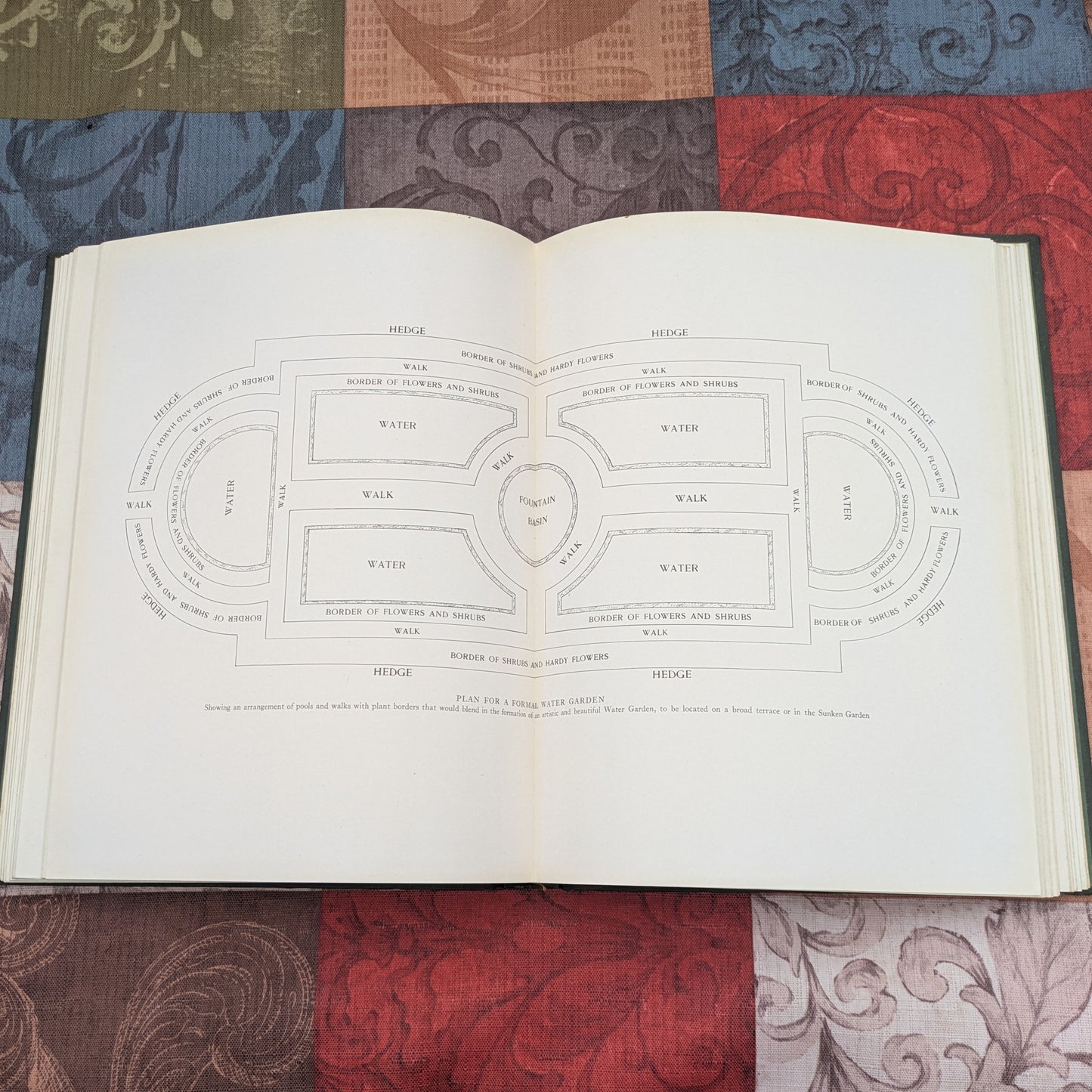 The Book of Water Gardening, Antique 1924 edition by Peter Bisset