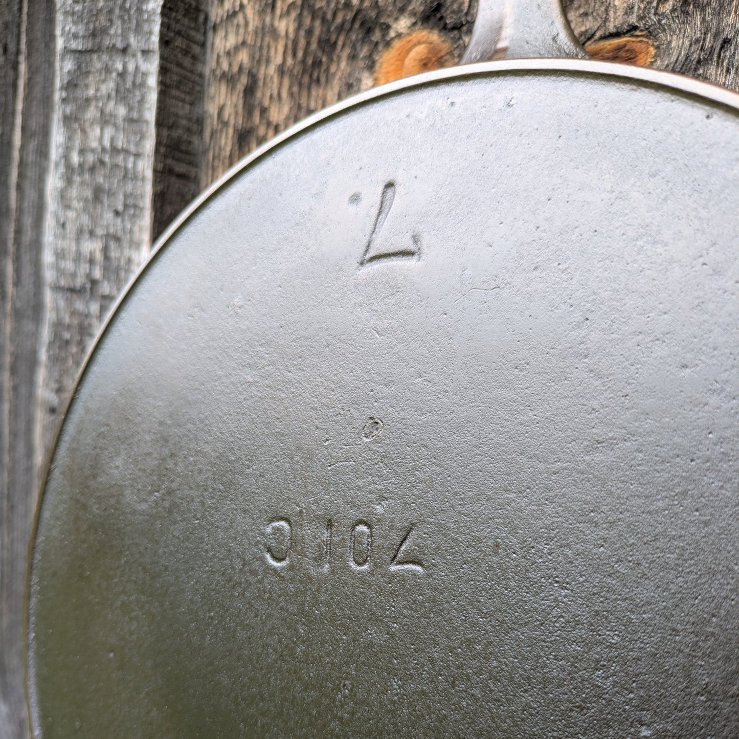 Antique Erie #7 3rd Series 701 C Cast Iron Skillet by Griswold, circa 1890
