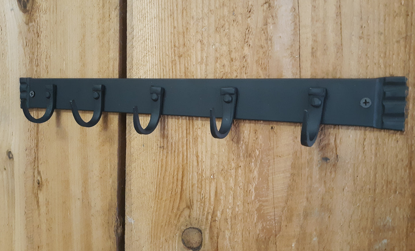 Hand Forged Five Hook Organizer