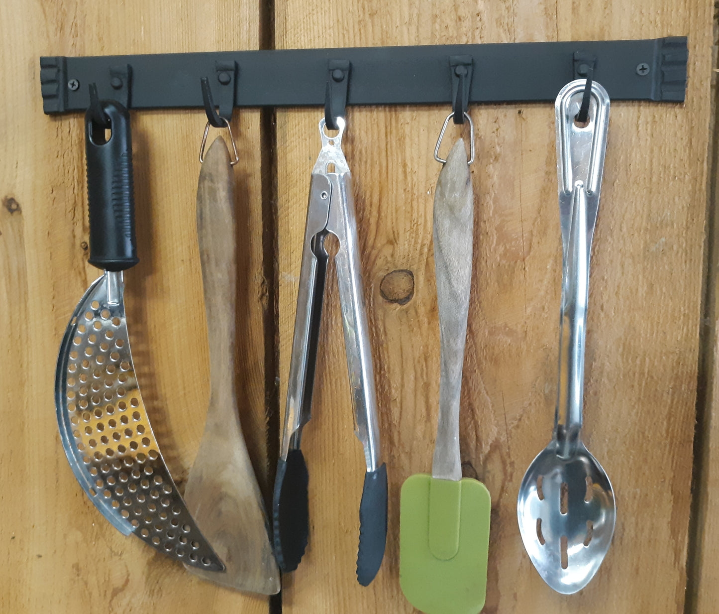 Hand Forged Five Hook Organizer