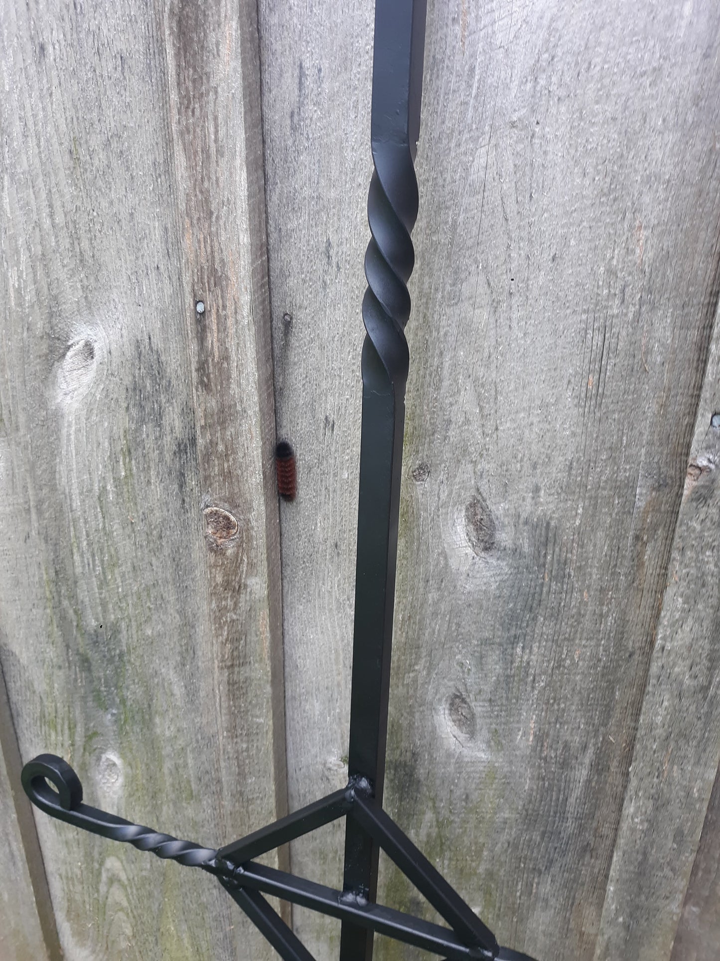 Hand Forged Garden Trellis Support