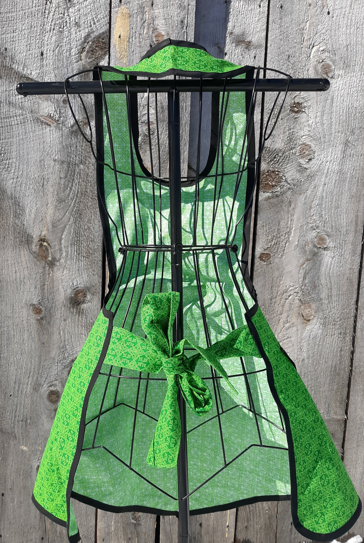 Celtic Cross Vintage Inspired Apron