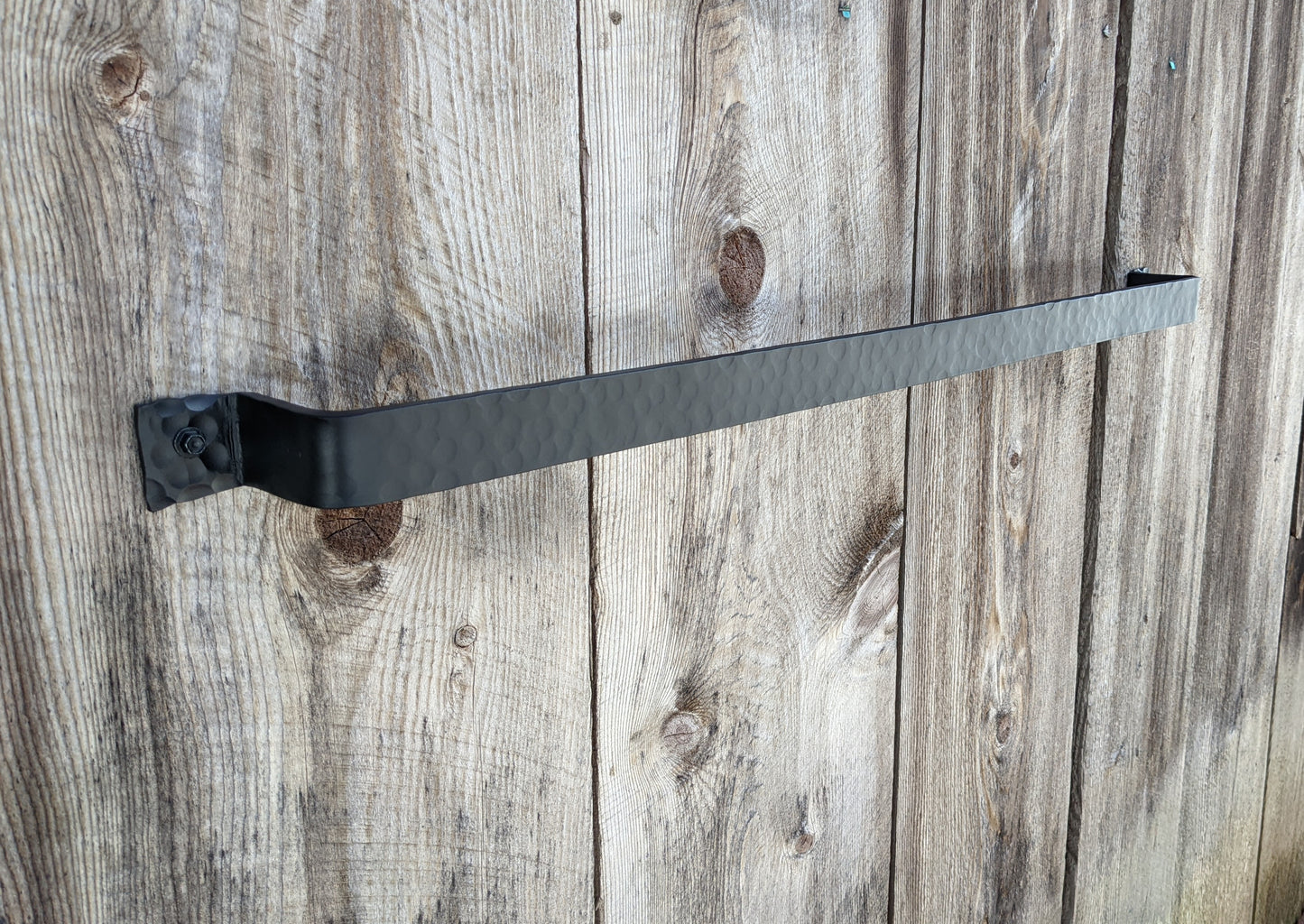 36" Hand Forged Hammer Finish Pot Rack